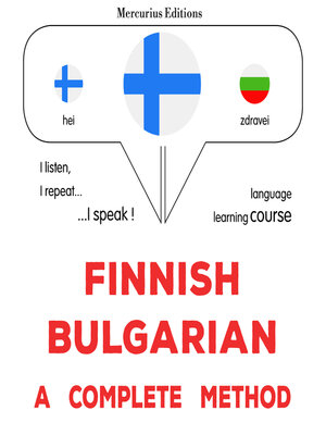 cover image of suomi--bulgaria